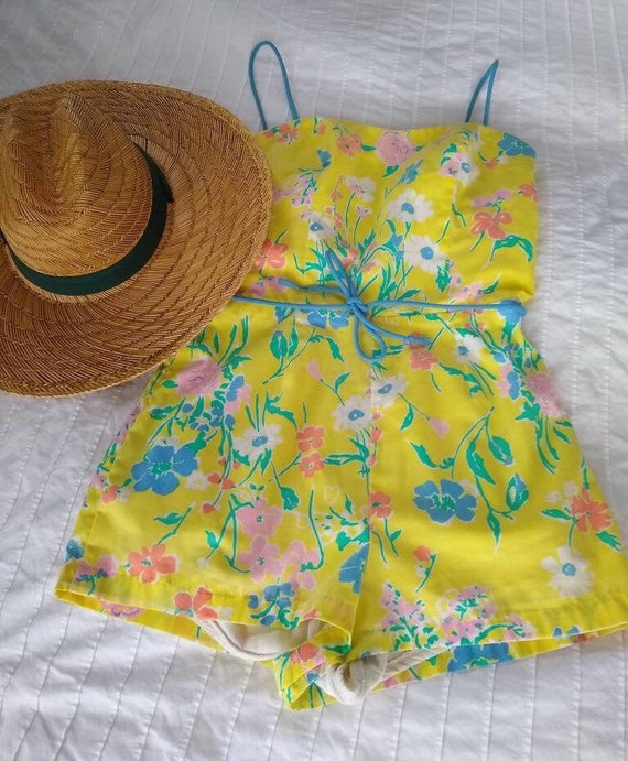 Vintage 50s/60s Play Suit/Romper