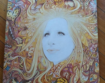 Vintage Original 1974 BARBARA STREISAND - BUTTEFLY Vinyl Record Album