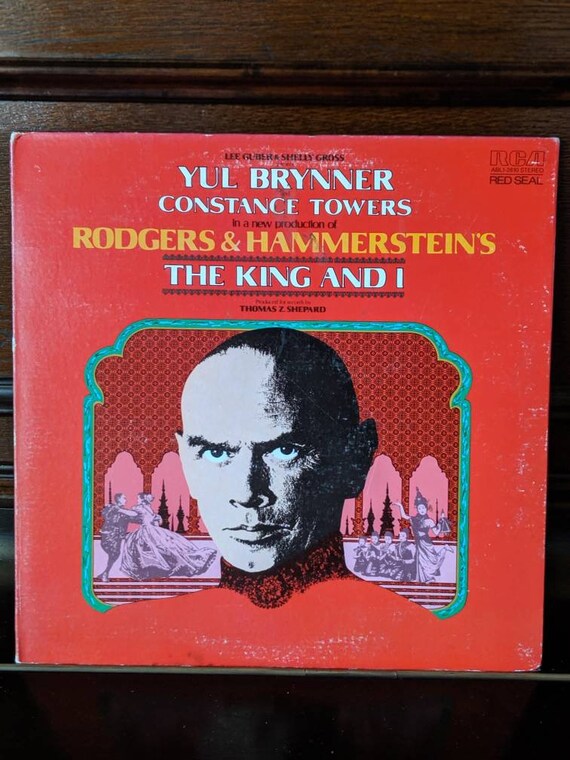 The King and I Vinyl Record LP - Yul Brynner & Constance Towers