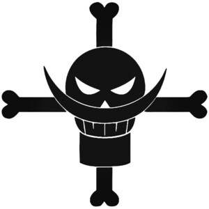 White Beard Pirates Iron On Logo White Beard Pirates Iron On Etsy
