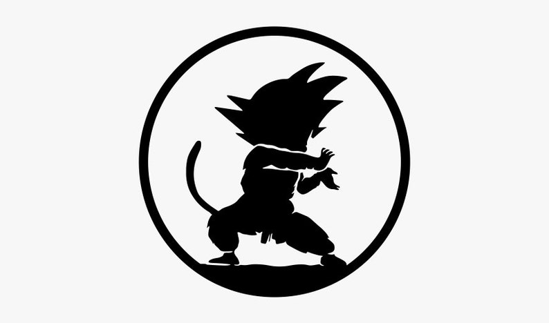 Download Dragon Ball Goku Iron On Decal Goku Iron On Decal Dragonball Z Dragonball Goku Kid Paper Paper Party Supplies