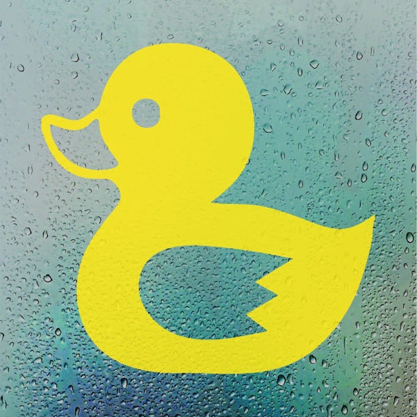 Rubber Duck SVG Decal - Instant Digital Download for Jeep Window Decal