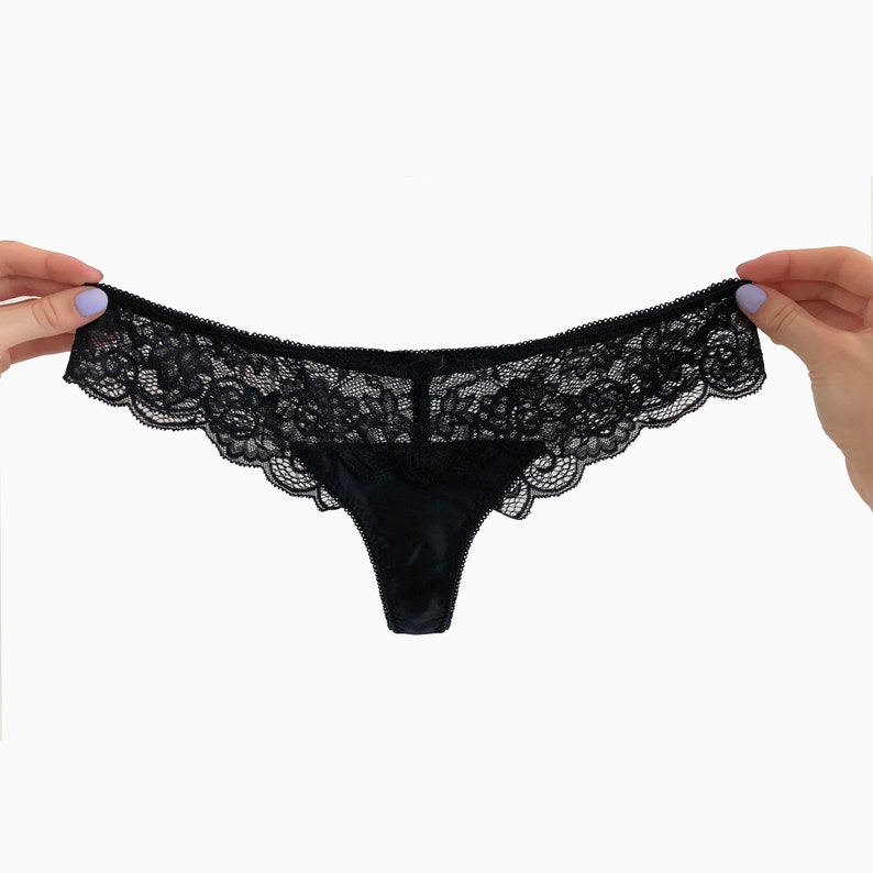 Black Panties Brazilian Panties See Through Panties Sheer Panties Mesh Panties Sheer Lingerie