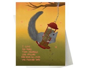 Squirrel Card