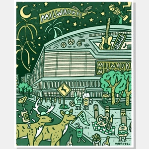 MKE BASKETBALL PRINT