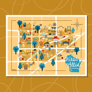 WEST ALLIS, WI Map