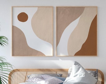 Stampe astratte stampabili, arredamento da parete della camera da letto, arte moderna contemporanea, arte stampabile, arredamento della fattoria, stampa digitale minima astratta