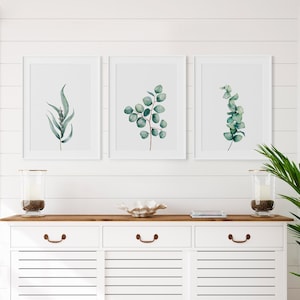 Farmhouse Wall Decor, Set of 3 Prints, Farmhouse Prints, Rustic Print, Rustic Decor, Rustic Wall Art, Botanical Wall Art, Printable Art