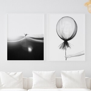 Black and White Prints for Bedroom, Girl Bedroom Print, Set of Prints, Bedroom Decor, Above the ...