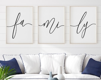 Three Piece Wall Art | Etsy