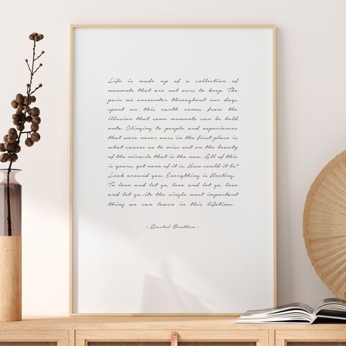 Life Quotes Wall Art Yoga Wall Art Yoga Quotes Balance | Etsy