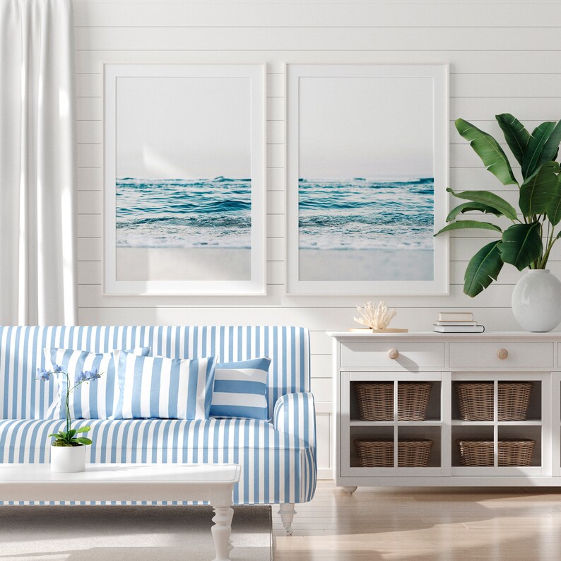 Coastal Wall Decor Bedroom Wall Decor Above Bed Wall Art - Etsy