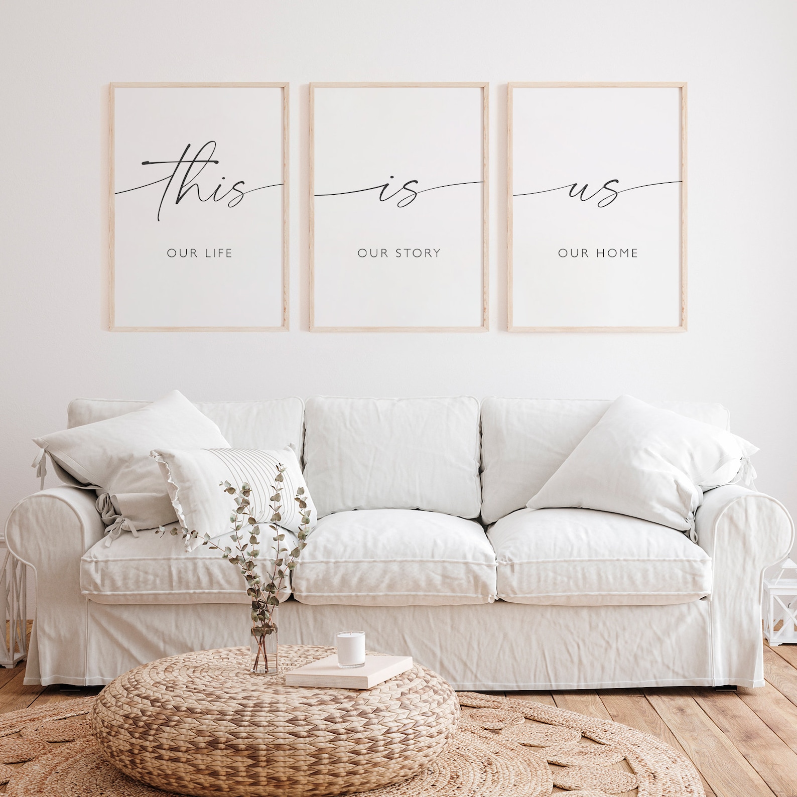 This is Us Wall Decor, Family Signs, New Home Printable, Above Couch ...