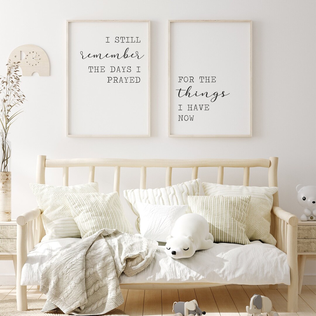 Above Crib Decor Nursery Wall Decor Sign Above Bed One Year Etsy