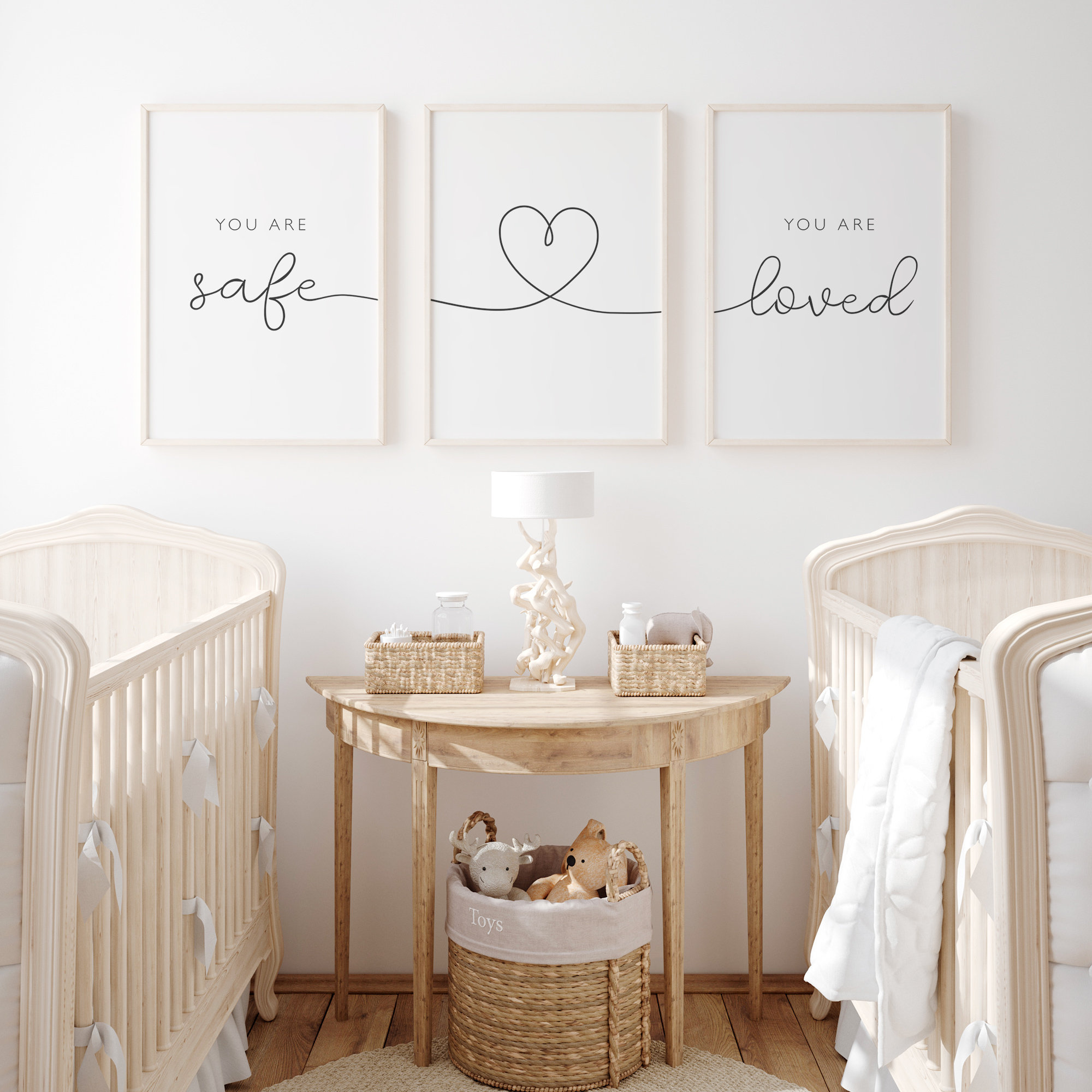 Nursery Wall Art Print, Printable Quotes for Baby Room, Nursery Wall ...