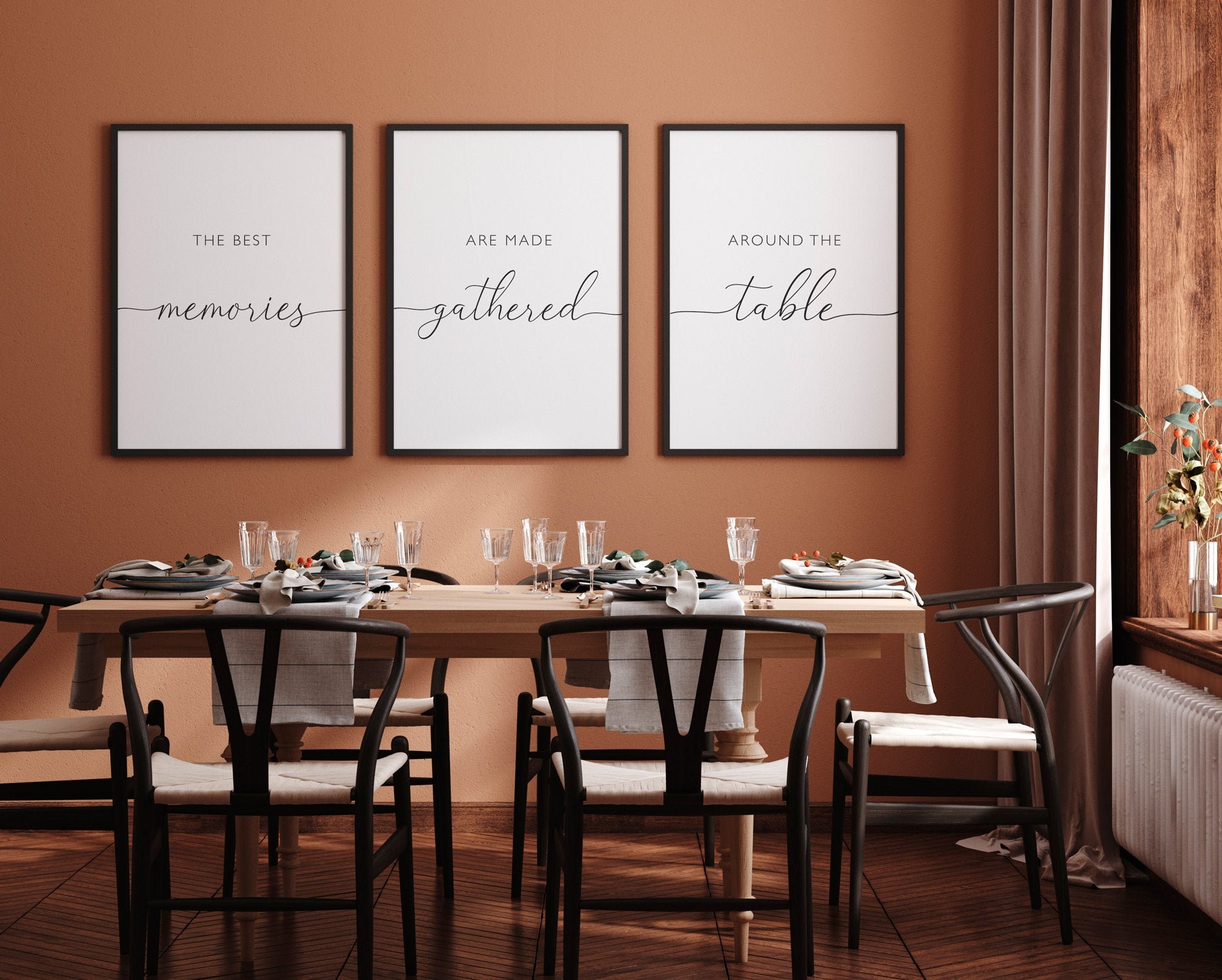 Kitchen Wall Decor Dining Room Prints Dining Room Wall Art | Etsy