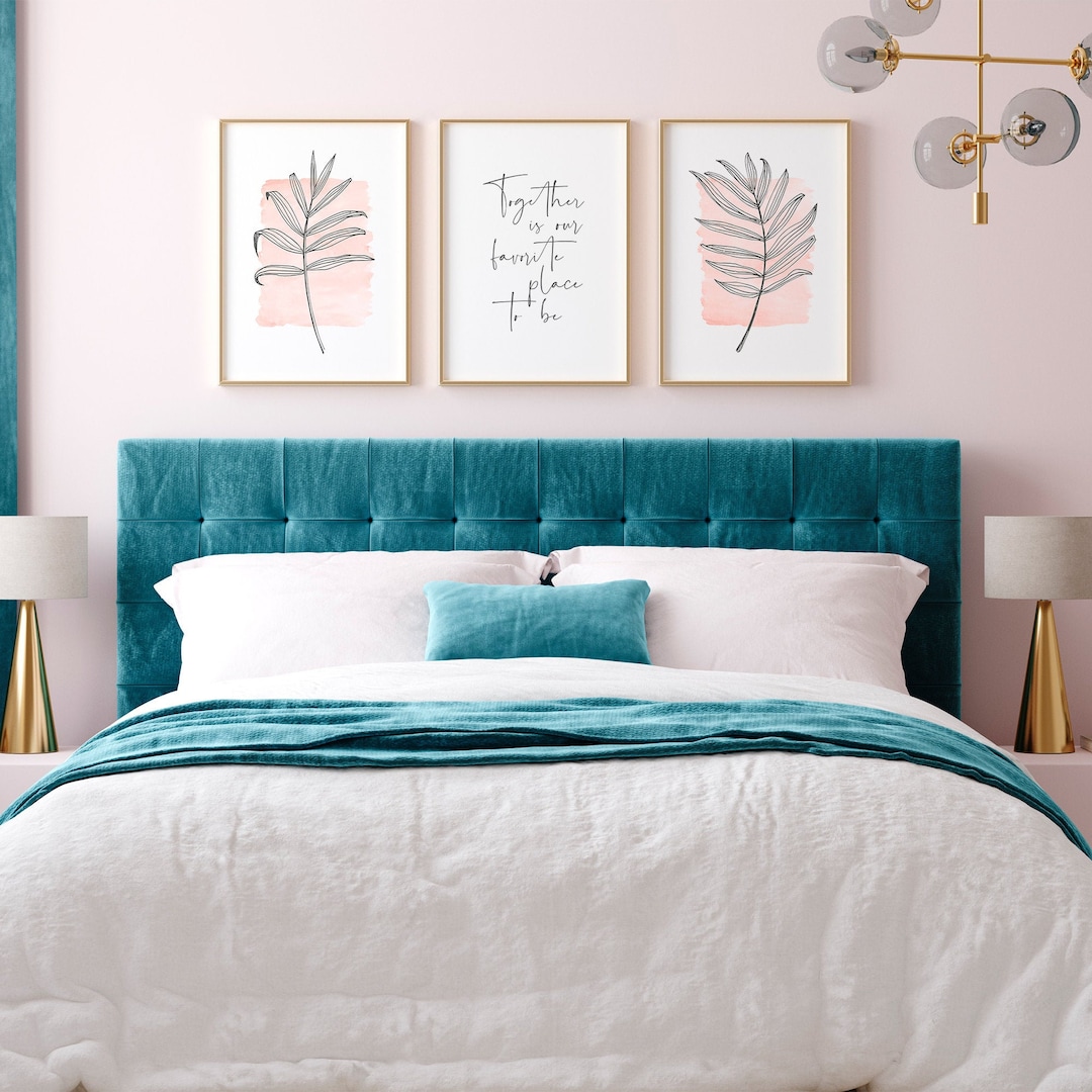 Bedroom Wall Decor for Women, Minimal Line Art, Bedroom Decor ...