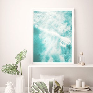 Surfboard WalL Art, Surf Art, Surf Decor, Beach Wall Art, Surf Poster, Surf Print, Surf Wall Art, Surf Board Wall Art,Digital Download image 4