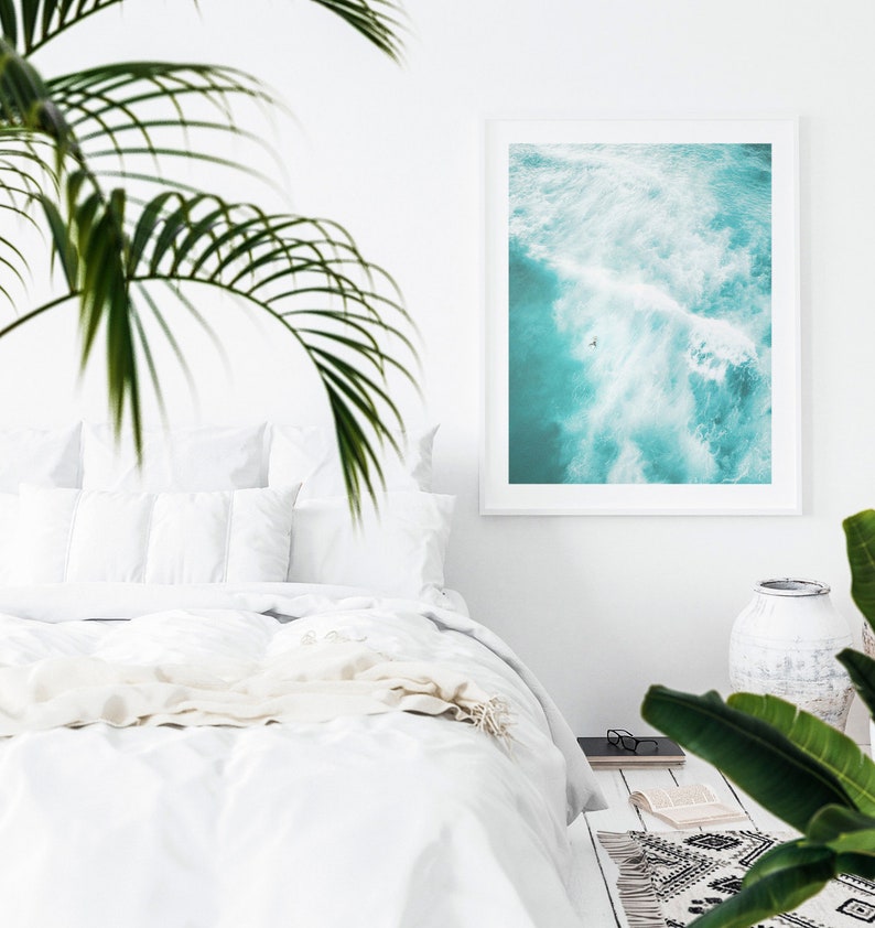 Surfboard WalL Art, Surf Art, Surf Decor, Beach Wall Art, Surf Poster, Surf Print, Surf Wall Art, Surf Board Wall Art,Digital Download image 2