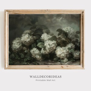 Estampado floral vintage / Impresión de bodegones botánicos vintage / Decoración de pared campestre / Rústico europeo / Decoración de pared de granja / Arte de pared imprimible