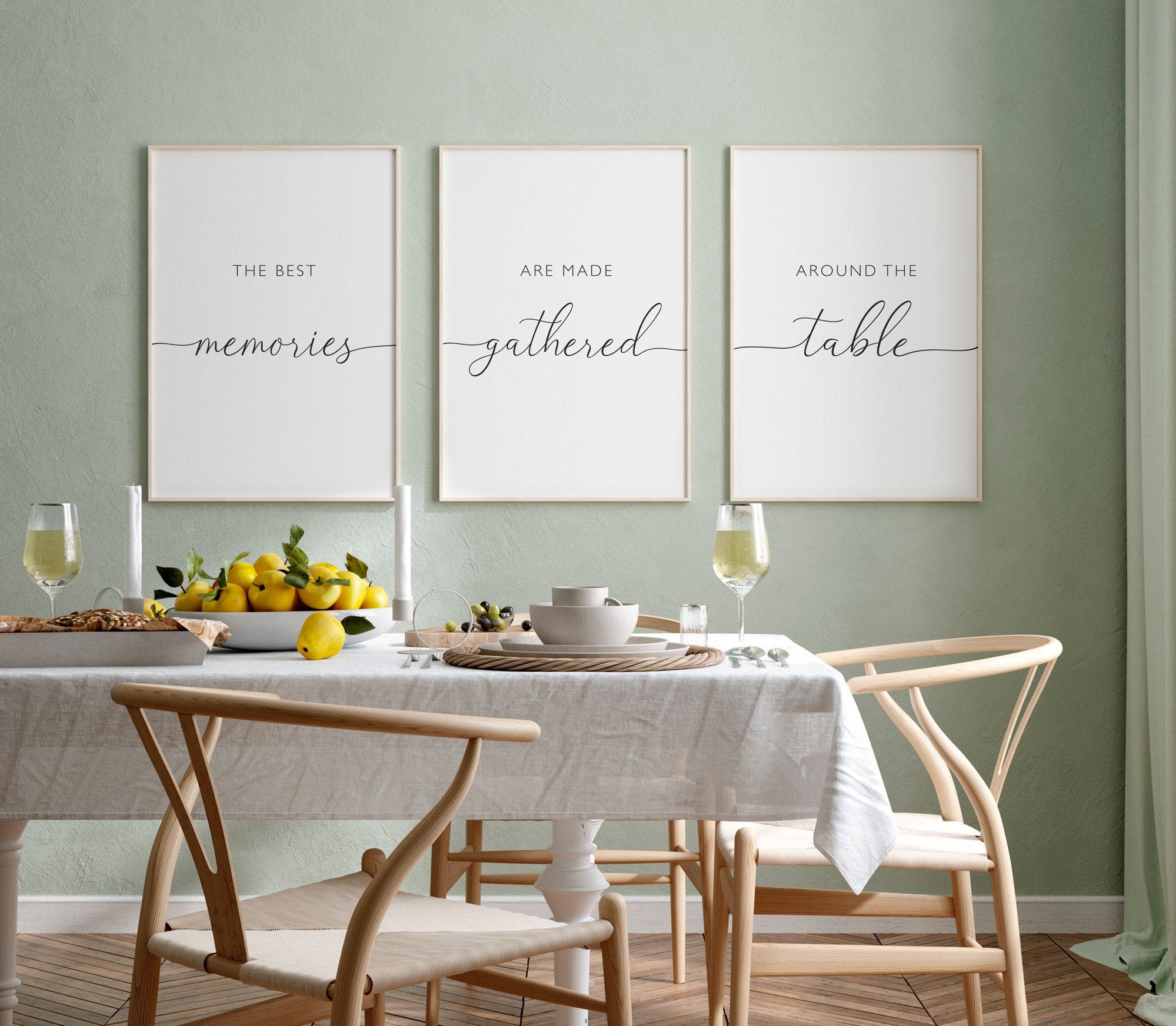 Kitchen Wall Decor Dining Room Prints Dining Room Wall Art - Etsy ...