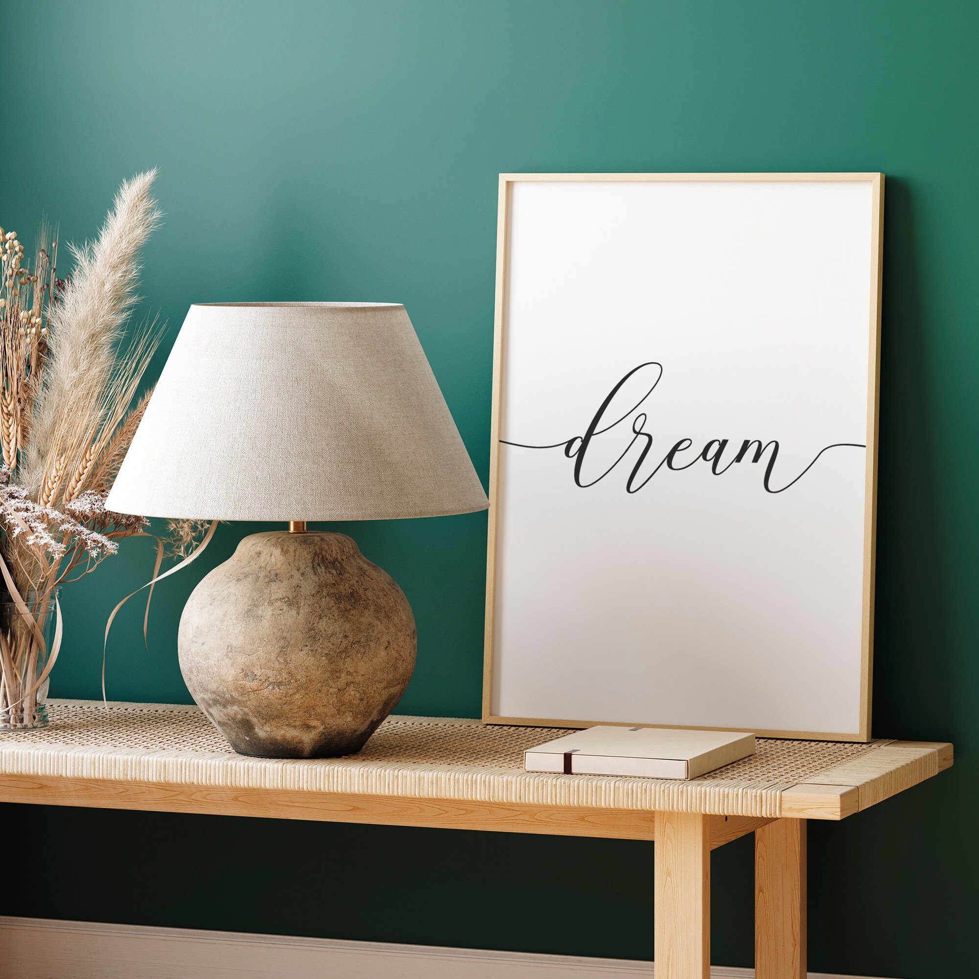 Dream Printable Art Bedroom Wall Art Prints Minimal Prints | Etsy