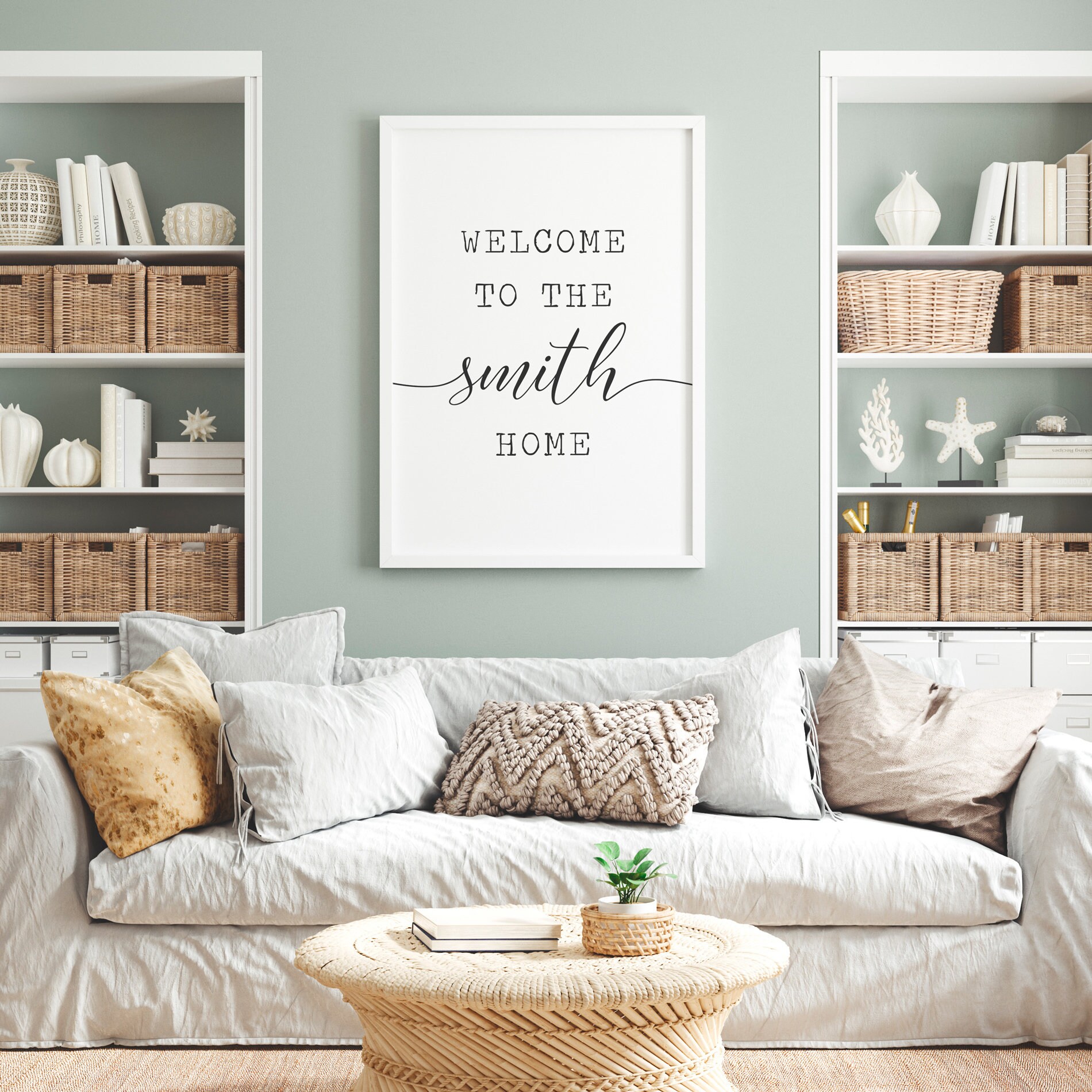 Personalized Family Print | Custom Printable | Entrywall Decor - Etsy