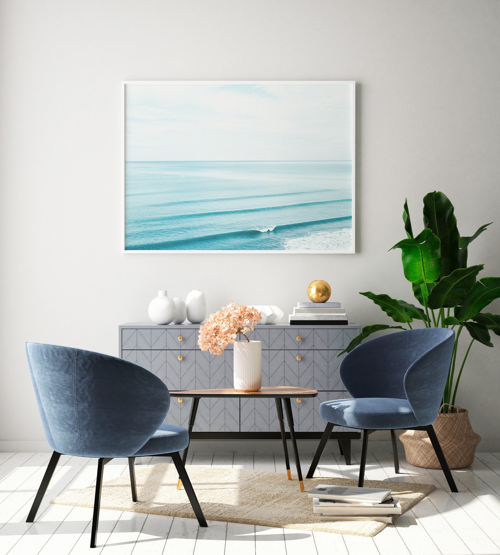 Beach Printable Wall Art Coastal Printable Ocean Print | Etsy