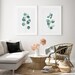 Bedroom Wall Decor Printable, Set of 2 Wall Art, Botanical Prints ...