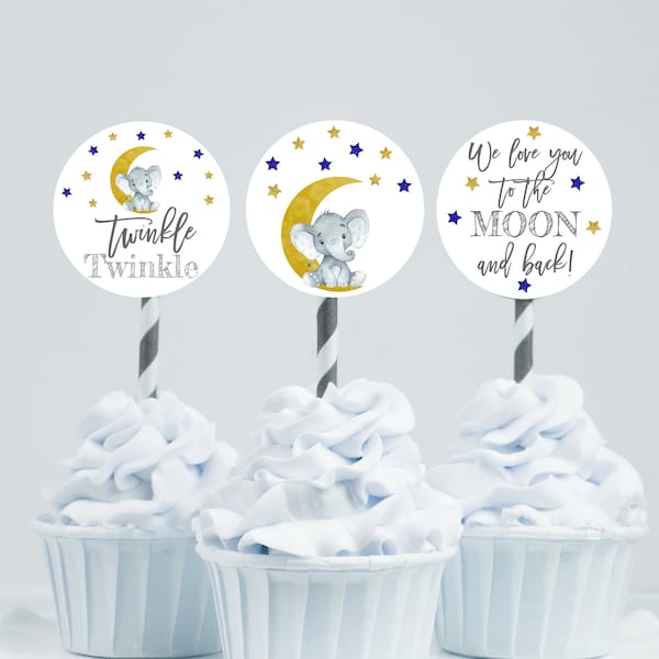 Moon and Stars Baby Shower Etsy