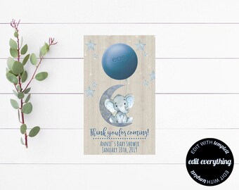 Elefant Babyparty EOS Mitbringsel Babyparty EOS Chapstick Mitbringsel Junge Babyparty Mitbringsel Babyparty Danke EOS Mitbringsel