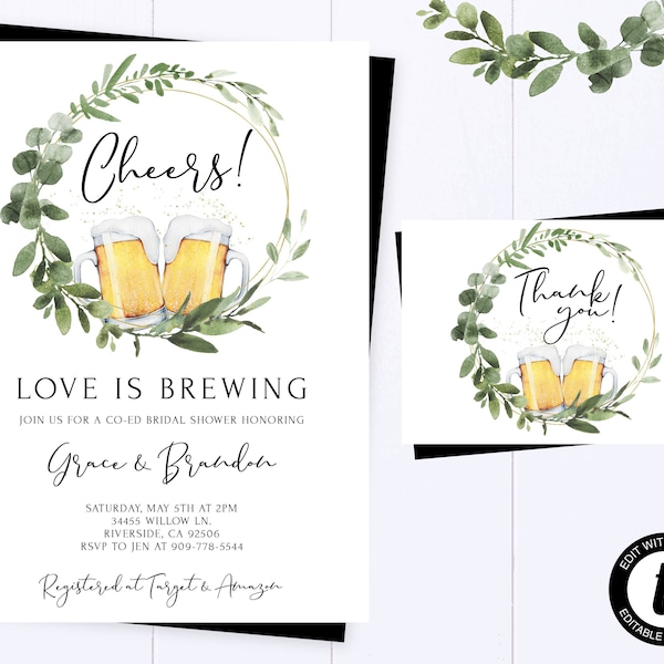 Coed Bridal Shower - Etsy