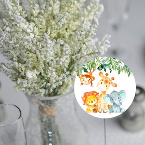 Safari Animal Baby Shower Centerpiece Safari Baby Shower Centerpiece Safari Table Centerpiece Baby Shower Safari Table Centerpiece Decor