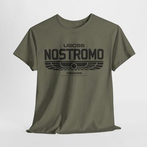 Nostromo 003 Sci Fi Horror T-Shirt | Retro Shirt | USCSS | Weyland Yutani | Graphic Tee | Heavy Cotton Tee