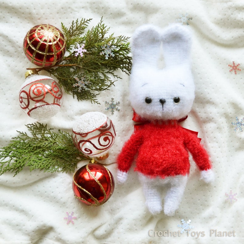 Crochet bunny Amigurumi toy Softie Stuffed bunny Baby shower gift Fluffy white bunny Child gift Stuff toy rabbit Easter bunny Stuffed animal