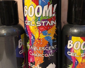 BOOM Gel Stain Pearlescent Charcoal