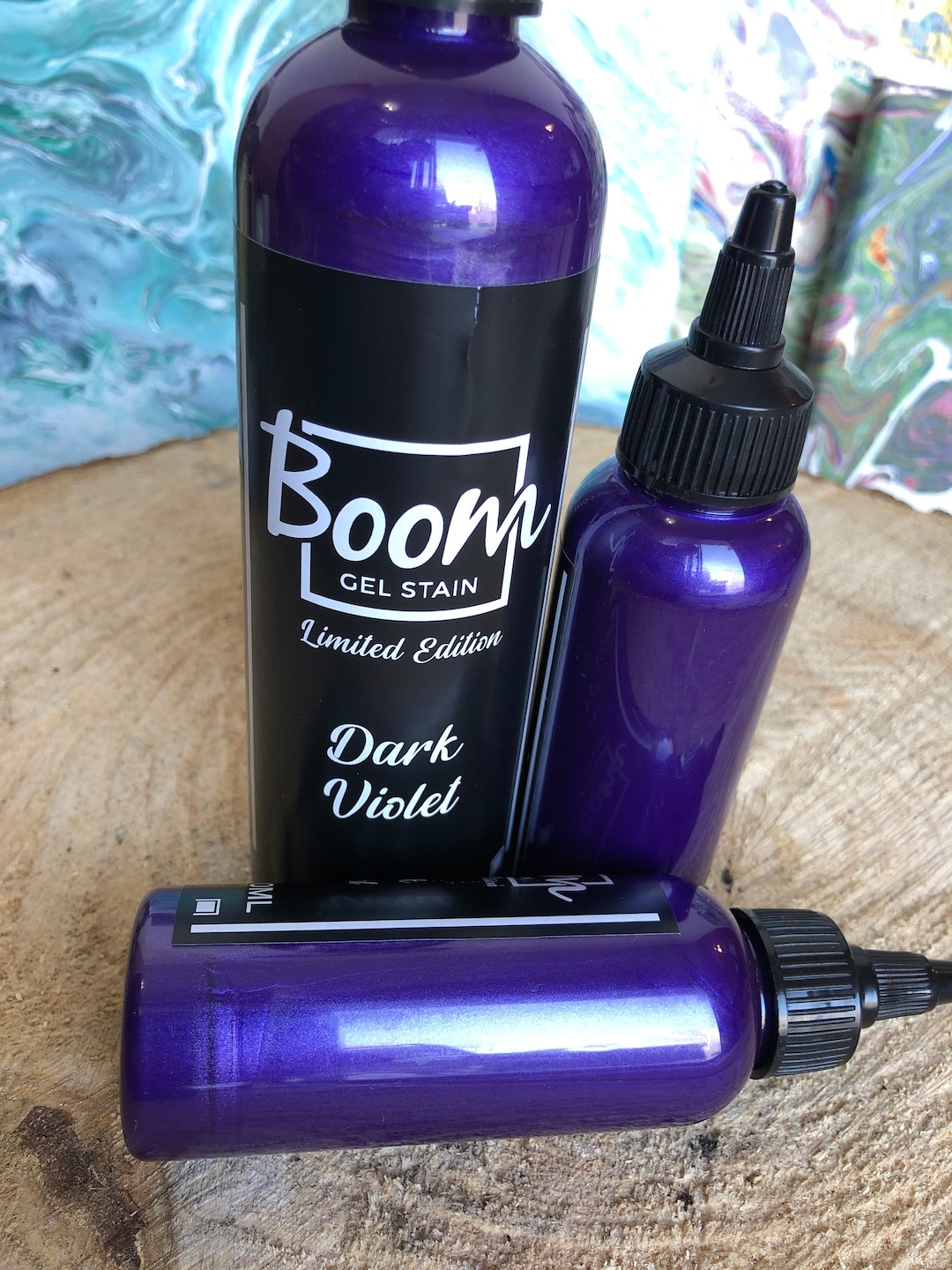 Boom Gel Stain Limited Edition Dark Violet - Etsy