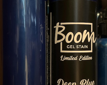 Boom Gel Stain Deep Blue Limited Edition.