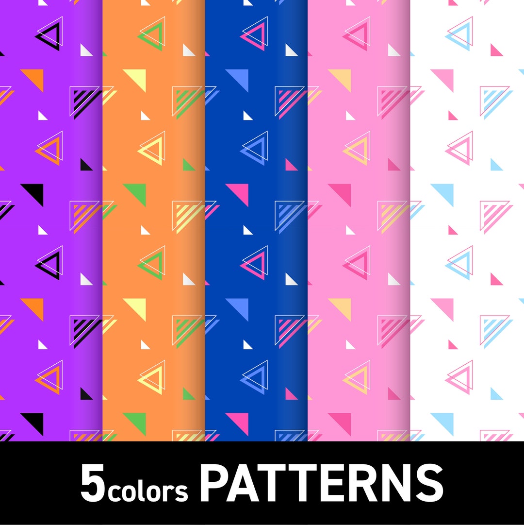 Retro Pop Patterns /colorful Cute /seamless Pattern, Background ...