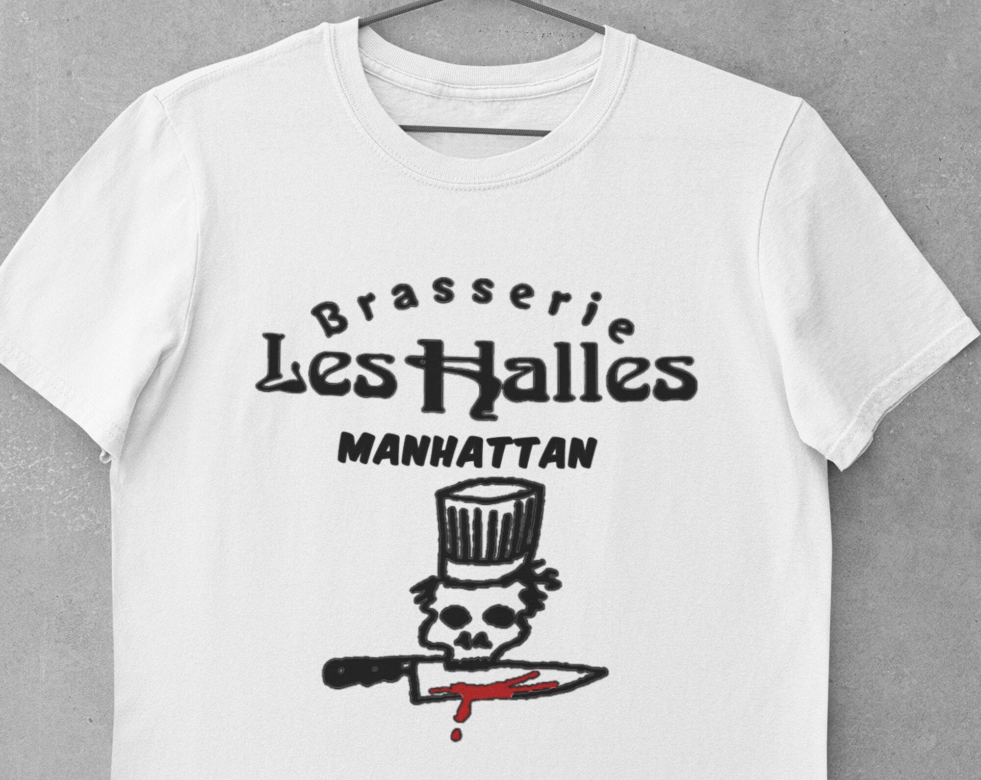 Discover Brasserie Les Halles T Shirt | Anthony Bourdain Kitchen Confidential Shirt