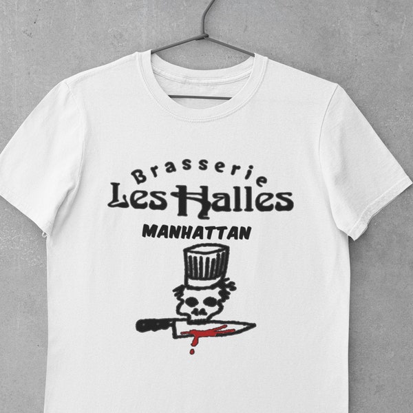 T-shirt Brasserie Les Halles, Chemise confidentielle de cuisine Anthony Bourdain