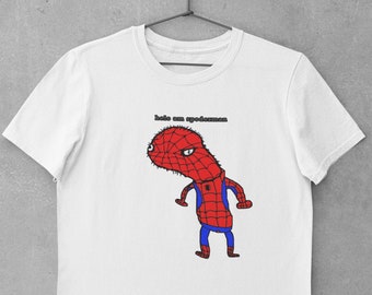 Spoderman Spiderman Meme T Shirt Kids-Youth Sizes