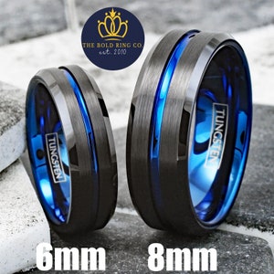 Thin Blue Line Ring, Law Enforcement Appreciation Ring, First Responder Ring