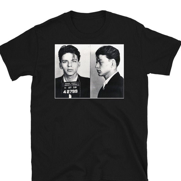Frank Sinatra Original Mugshot Shirt