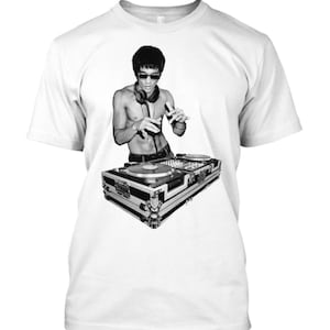 Polera Personalizada Bruce Lee Dj Polera Personalizada Bruce Lee Dj