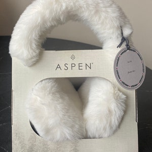 Adjustable Furry Earmuffs Ear Warmers Winter Gift