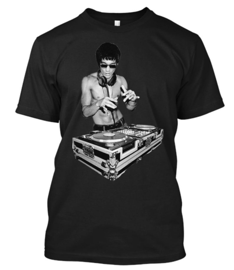 Polera Personalizada Bruce Lee Dj Polera Personalizada Bruce Lee Dj