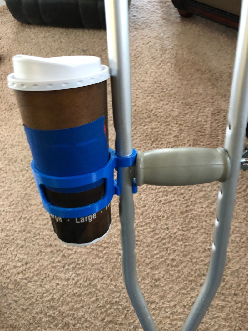 Cup Holder for Crutches. Etsy
