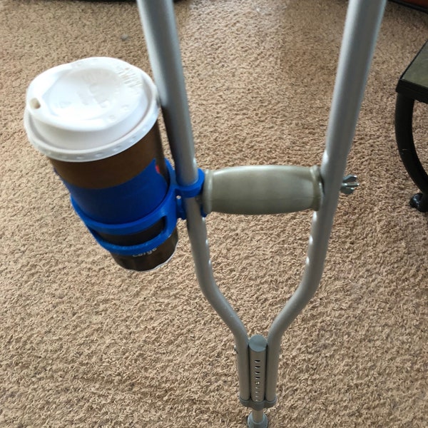Coffee Holder for Crutches Etsy