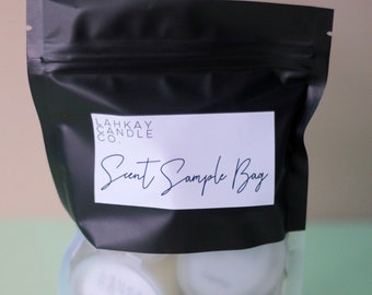 Natural Soy Wax Melt Scent Sample Pack - Highly Scented & Long Lasting